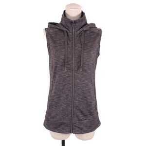 Kuhl Mova Hooded Full Zip Vest Gray Sz Small